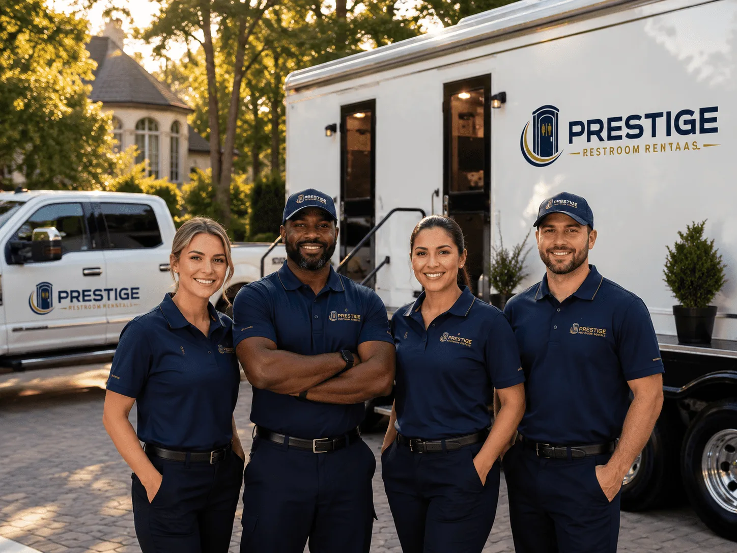Trusted Luxury Portable Restrooms company in Dewar, IA
